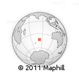 Outline Map of the Area around 42° 18' 13" S, 82° 31' 30" E, rectangular outline