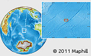 Physical Location Map of the area around 42° 18' 13" S, 83° 22' 30" E