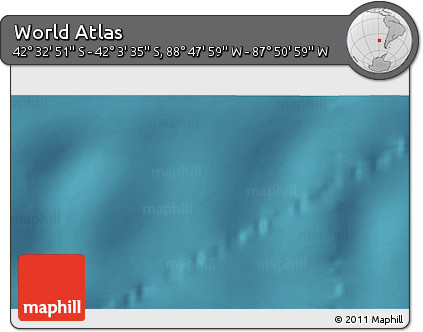 Satellite 3D Map of the Area around 42° 18' 13" S, 88° 19' 29" W