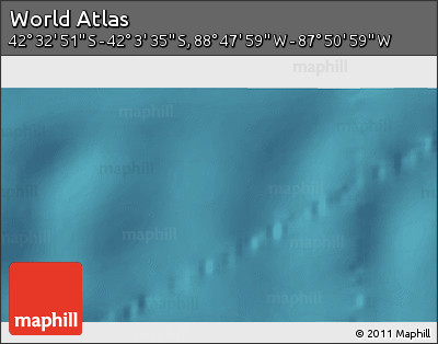 Satellite 3D Map of the Area around 42° 18' 13" S, 88° 19' 29" W