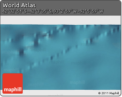 Satellite 3D Map of the Area around 42° 18' 13" S, 92° 34' 29" W