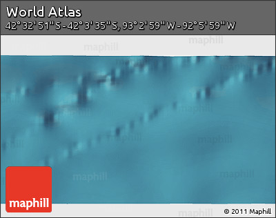 Satellite 3D Map of the Area around 42° 18' 13" S, 92° 34' 29" W