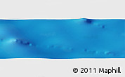 Physical Panoramic Map of the area around 42° 44' 20" S, 155° 28' 29" W