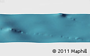 Satellite Panoramic Map of the area around 42° 44' 20" S, 155° 28' 29" W