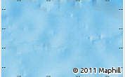 Physical Map of the area around 42° 44' 20" S, 176° 43' 29" W