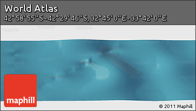 Satellite Panoramic Map of the Area around 42° 44' 20" S, 33° 13' 30" E