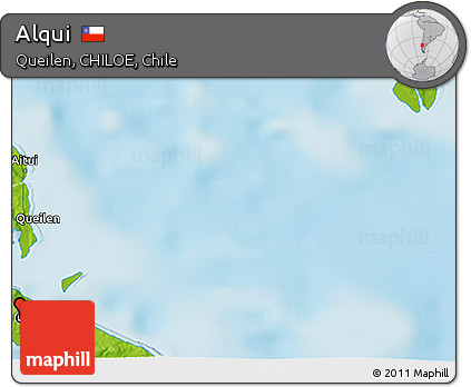Physical 3D Map of Alqui