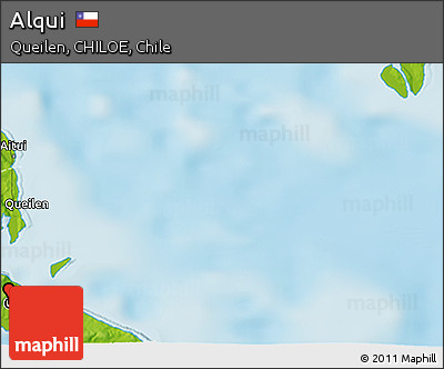Physical 3D Map of Alqui