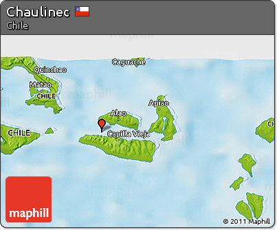 Physical 3D Map of Chaulinec