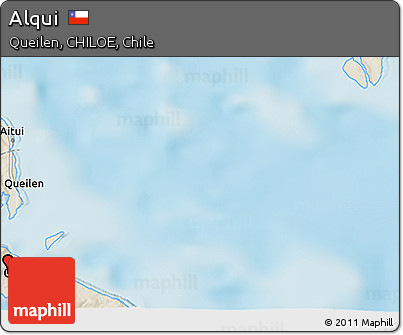 Shaded Relief 3D Map of Alqui