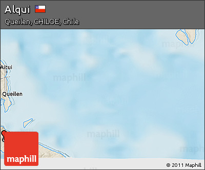 Shaded Relief 3D Map of Alqui