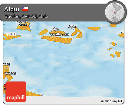 Political Panoramic Map of Alqui