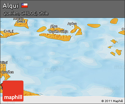Political Panoramic Map of Alqui