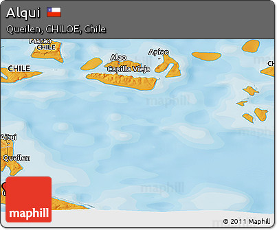 Political Panoramic Map of Alqui
