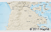 Shaded Relief 3D Map of Curaco de Vilupulli
