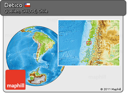 Physical Location Map of Detico