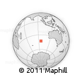 Outline Map of the Area around 42° 44' 20" S, 96° 7' 30" E, rectangular outline