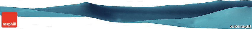 Satellite Horizon Map of the Area around 42° 44' 20" S, 9° 25' 30" E