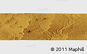 Physical Panoramic Map of the area around 43° 1' 43" N, 119° 46' 30" W