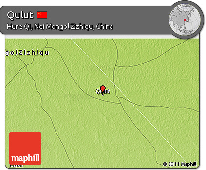 Physical 3D Map of Qulut