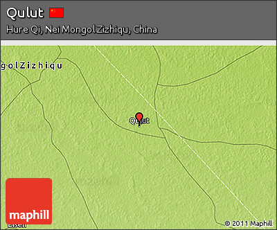 Physical 3D Map of Qulut