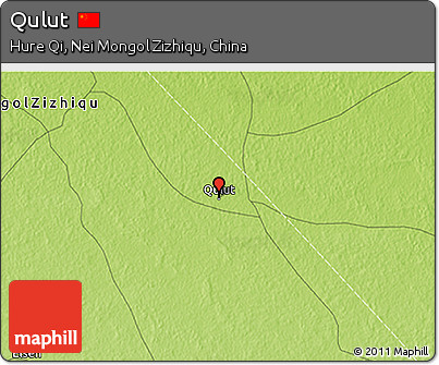 Physical 3D Map of Qulut