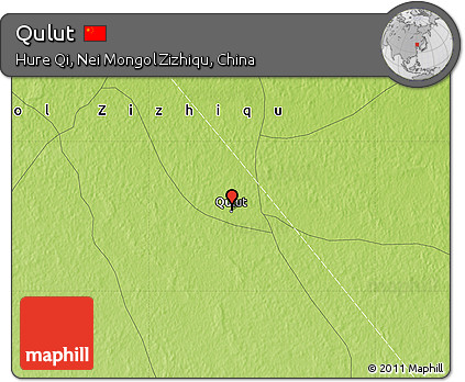 Physical Map of Qulut