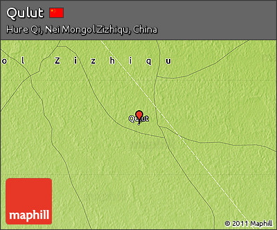 Physical Map of Qulut
