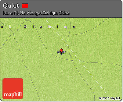Physical Map of Qulut
