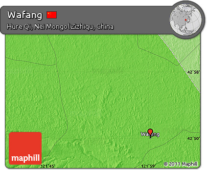Political Map of Wafang