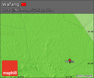 Political Map of Wafang
