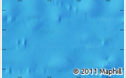 Shaded Relief Map of the area around 43° 1' 43" N, 134° 13' 29" W