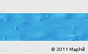 Shaded Relief Panoramic Map of the area around 43° 1' 43" N, 134° 13' 29" W