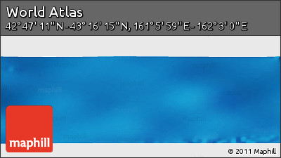 Physical Panoramic Map of the Area around 43° 1' 43" N, 161° 34' 29" E