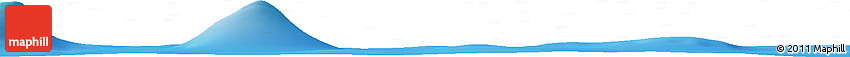Shaded Relief Horizon Map of the Area around 43° 1' 43" N, 24° 34' 30" W Shaded Relief Horizon Map of the Area around 43° 1' 43" N, 24° 34' 30" W