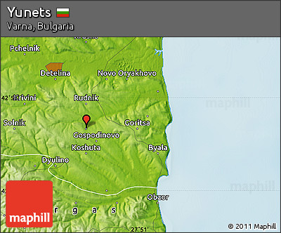 Physical Map of Yunets
