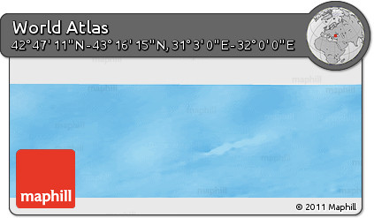Physical Panoramic Map of the Area around 43° 1' 43" N, 31° 31' 29" E