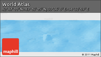 Physical Panoramic Map of the Area around 43° 1' 43" N, 34° 4' 30" E
