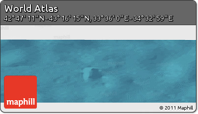 Satellite Panoramic Map of the Area around 43° 1' 43" N, 34° 4' 30" E