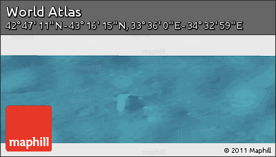 Satellite Panoramic Map of the Area around 43° 1' 43" N, 34° 4' 30" E