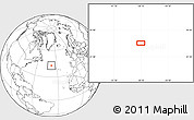 Blank Location Map of the area around 43° 1' 43" N, 38° 10' 29" W