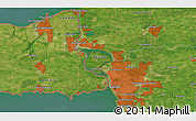 Satellite 3D Map of Love Canal