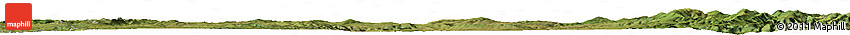 Satellite Horizon Map of the Area around 43° 1' 43" N, 7° 34' 30" W