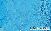 Political Map of the area around 43° 1' 43" N, 7° 34' 30" W
