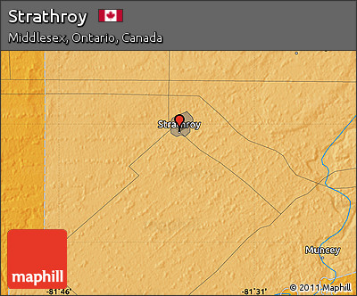 Political Map of Strathroy