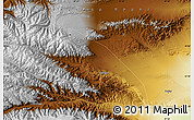 Physical Map of the area around 43° 1' 43" N, 87° 37' 30" E