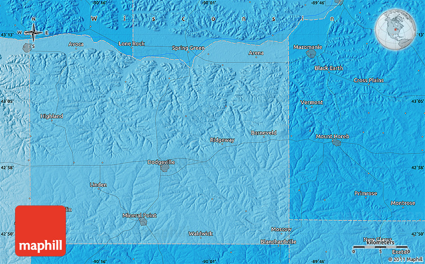 Political Map of New Glarus