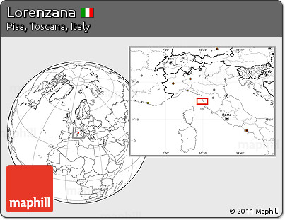 Blank Location Map of Lorenzana
