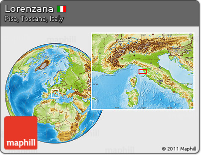 Physical Location Map of Lorenzana