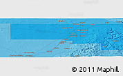 Political Panoramic Map of the area around 43° 27' 40" N, 112° 7' 30" W